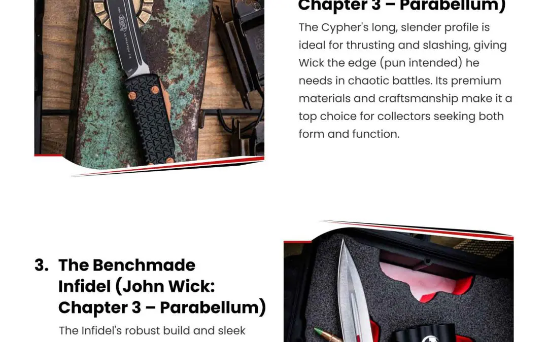 4 Iconic Knives from John Wick
