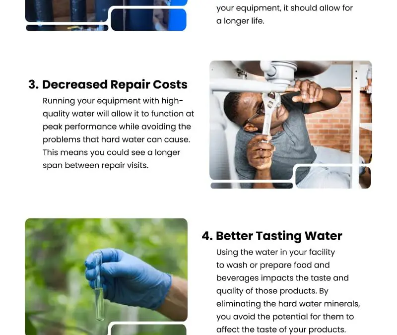 6 Industrial Benefits of Water Softeners