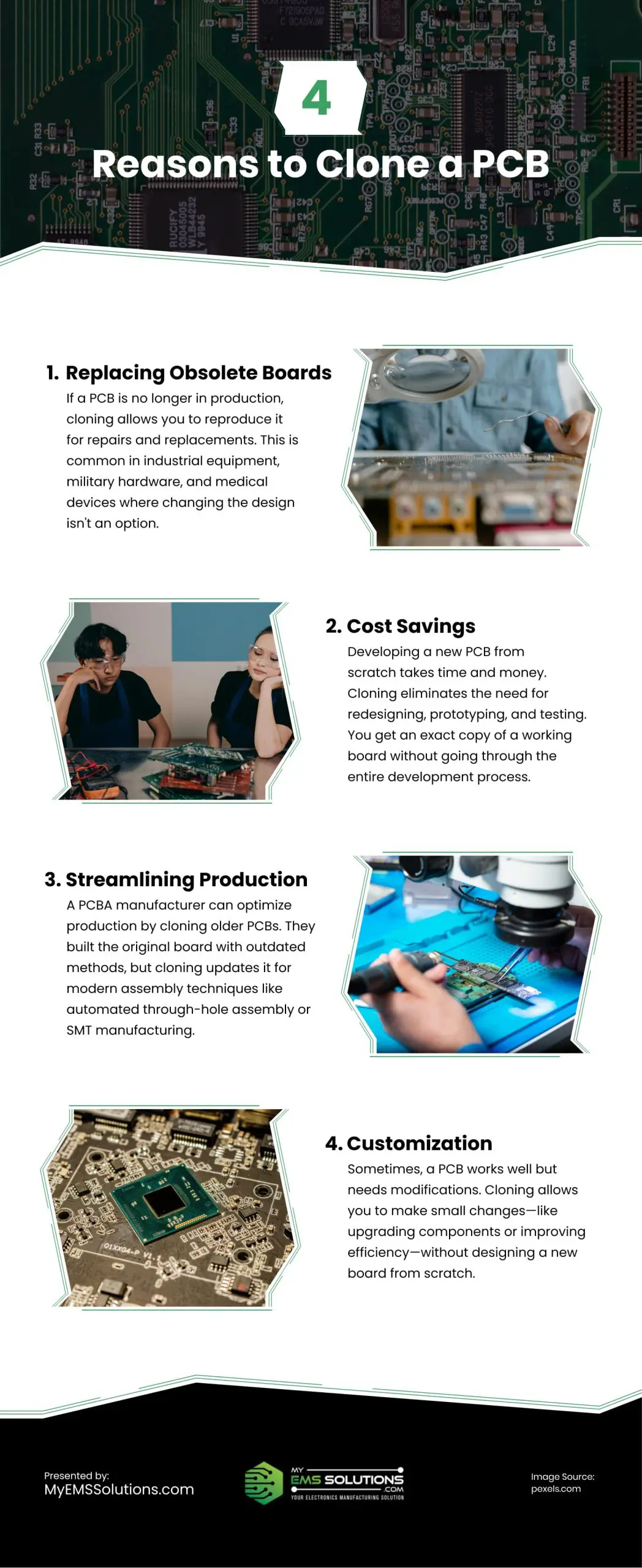 4 Reasons to Clone a PCB 4 Reasons to Clone a PCB Infographic