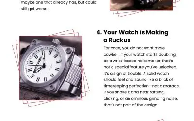7 Signs Your Watch Needs Help