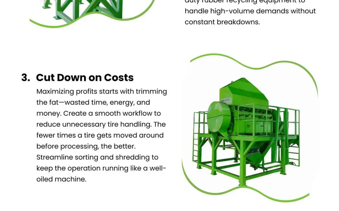 5 Ways to Boost Tire Recycling Profits
