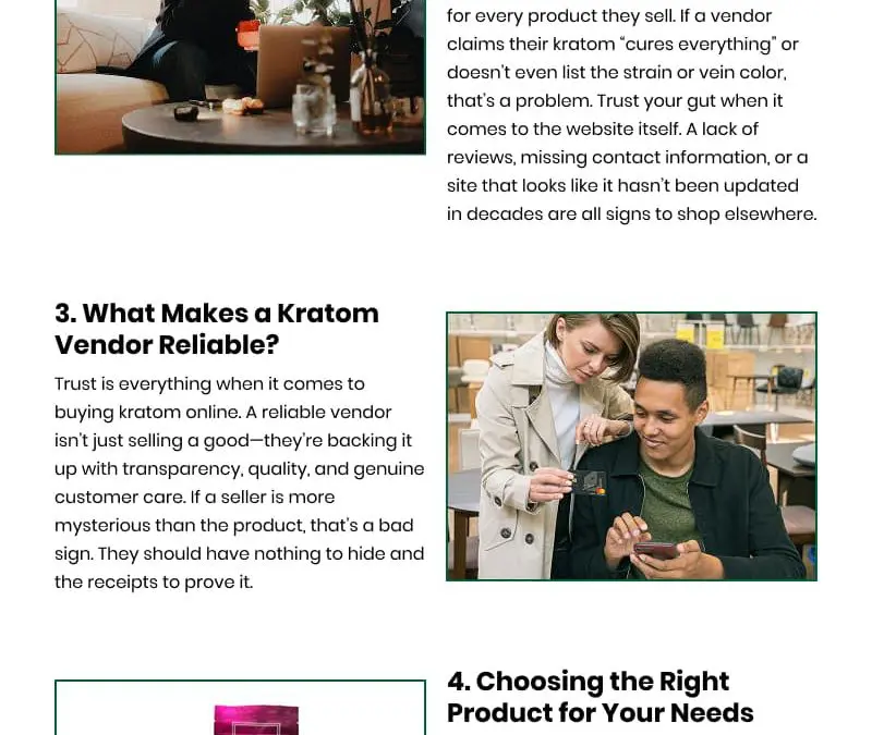 5 Key Facts Before Buying Kratom Online