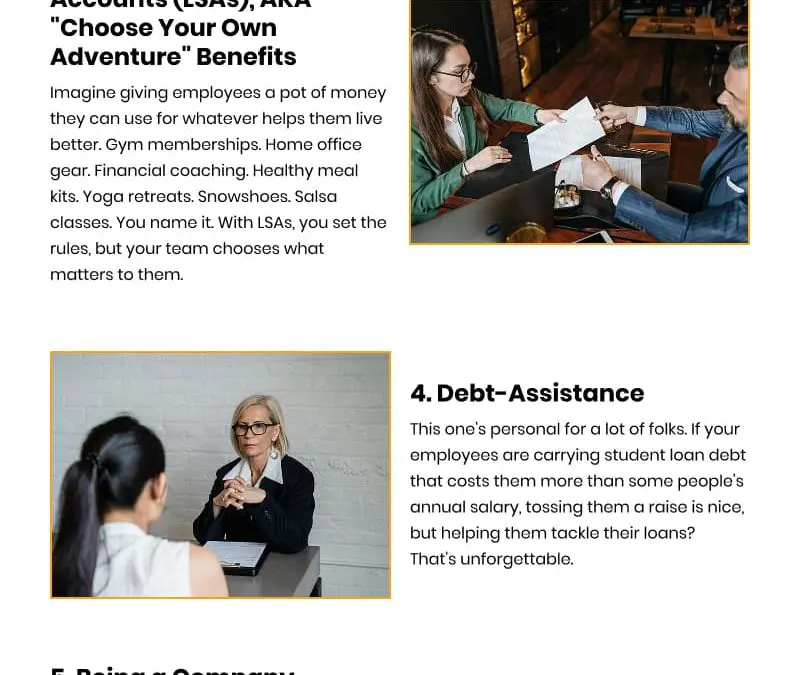 7 Next-Level Employee Benefits