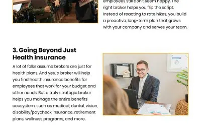 5 Reasons to Work with a Benefits Broker