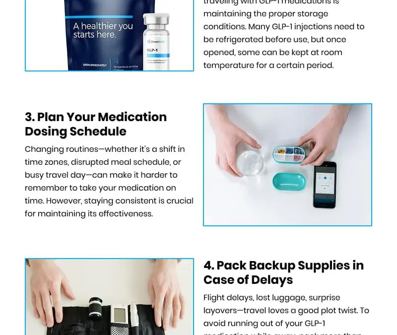 5 Travel Tips with GLP-1 Medications