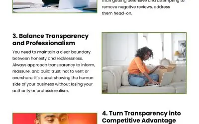 5 Ways to Build a Transparent Brand