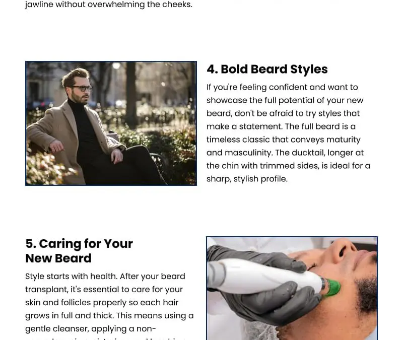 8 Beard Styles to Match Your Implants