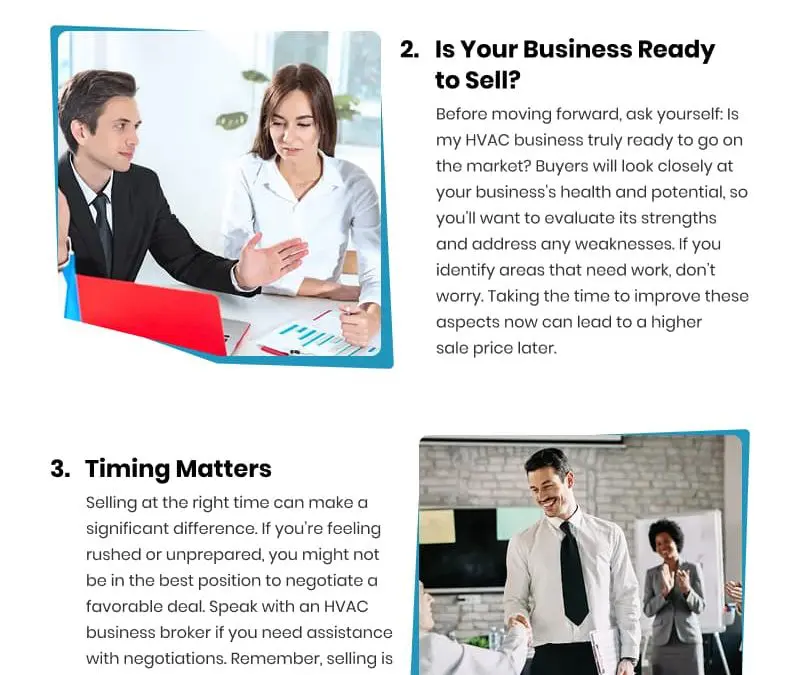 4 Factors to Consider Before Selling Your HVAC Business