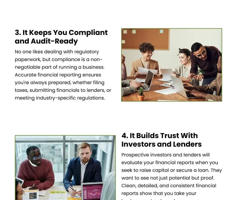 6 Financial Reporting Perks That Drive Growth