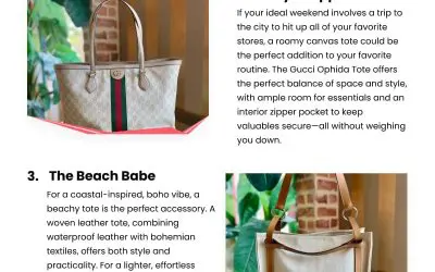 4 Tips to Pick the Perfect Tote Bag