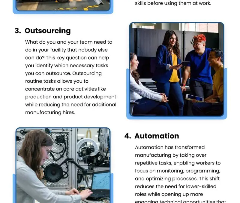 6 Methods to Overcome Manufacturing Skills Gap