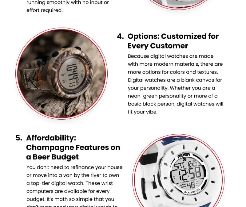 8 Perks of Wearing a Digital Watch