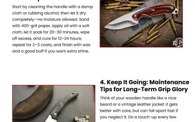 6 Tips for Waterproofing Wooden Knife Handles