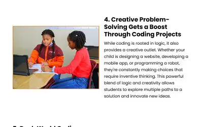 7 Ways Coding Builds Smarter Thinkers