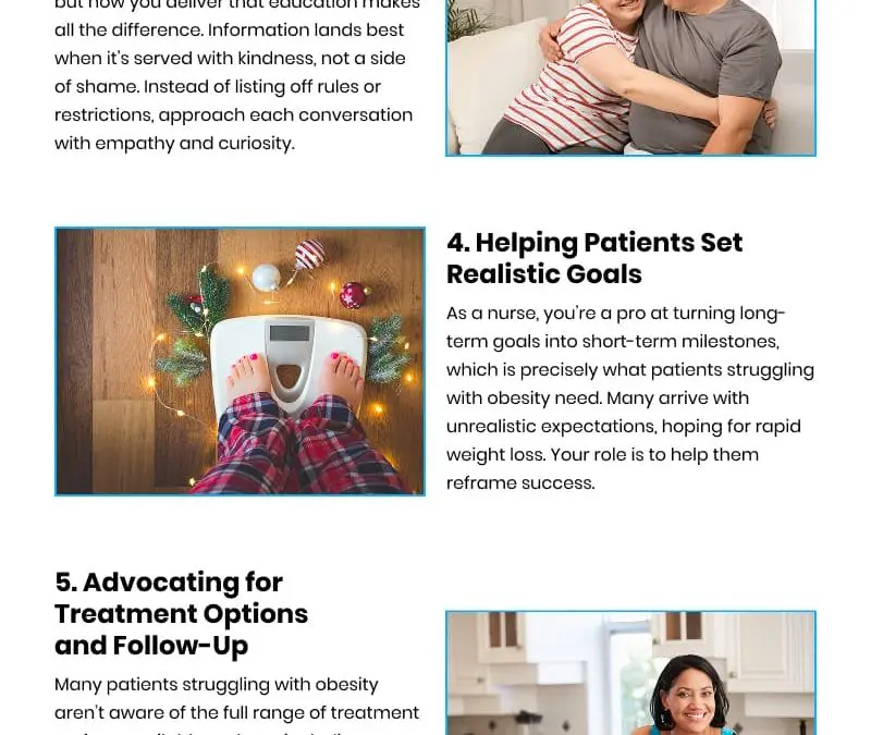 7 Ways Nurses Support Obese Patients