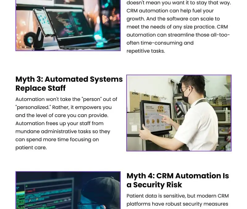 5 CRM Automation Myths Debunked