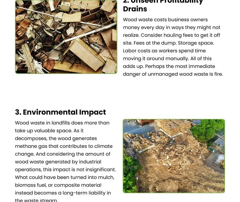 4 Effects of Wood Waste on Recycling Plants