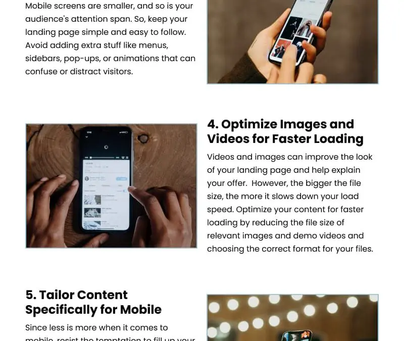 7 Mobile-Responsive Funnel Building Tips