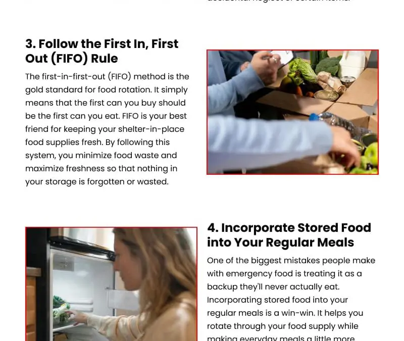 6 Steps to Emergency Food Readiness