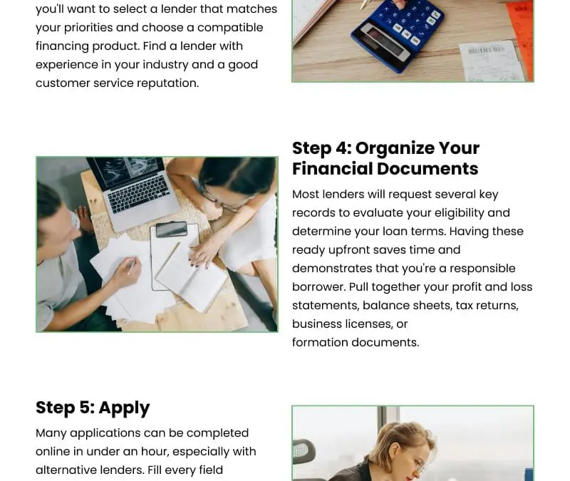 7 Steps to Secure a Small Business Loan