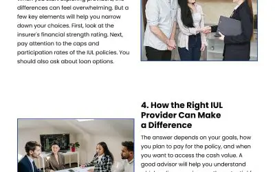 6 Tips for Choosing the Best IUL Insurance Policy