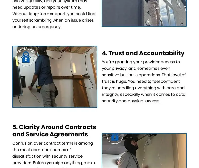 7 Traits of a Trusted Security Camera Provider