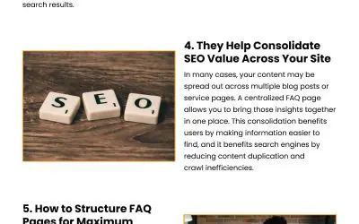 7 Ways FAQ Pages Help Search Engines and Users