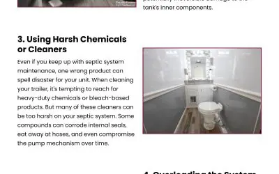 5 Costly Septic Blunders in Restroom Trailers