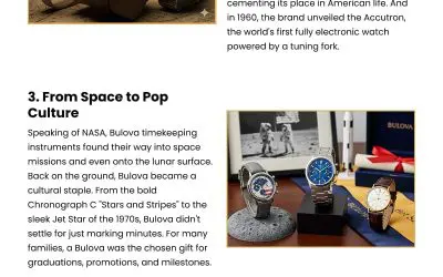 5 Facts on Bulova’s History
