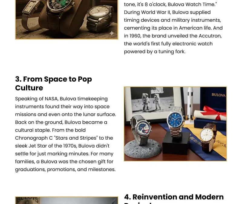 5 Facts on Bulova’s History