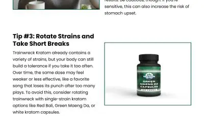 5 Ways to Boost Trainwreck Kratom’s Effects