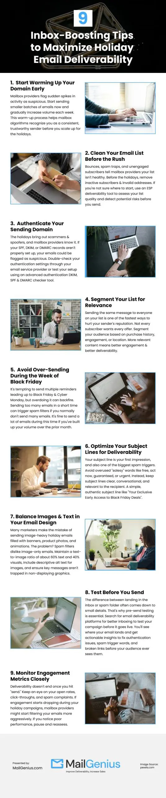 9 Inbox-Boosting Tips to Maximize Holiday Email Deliverability 9 Inbox-Boosting Tips to Maximize Holiday Email Deliverability Infographic