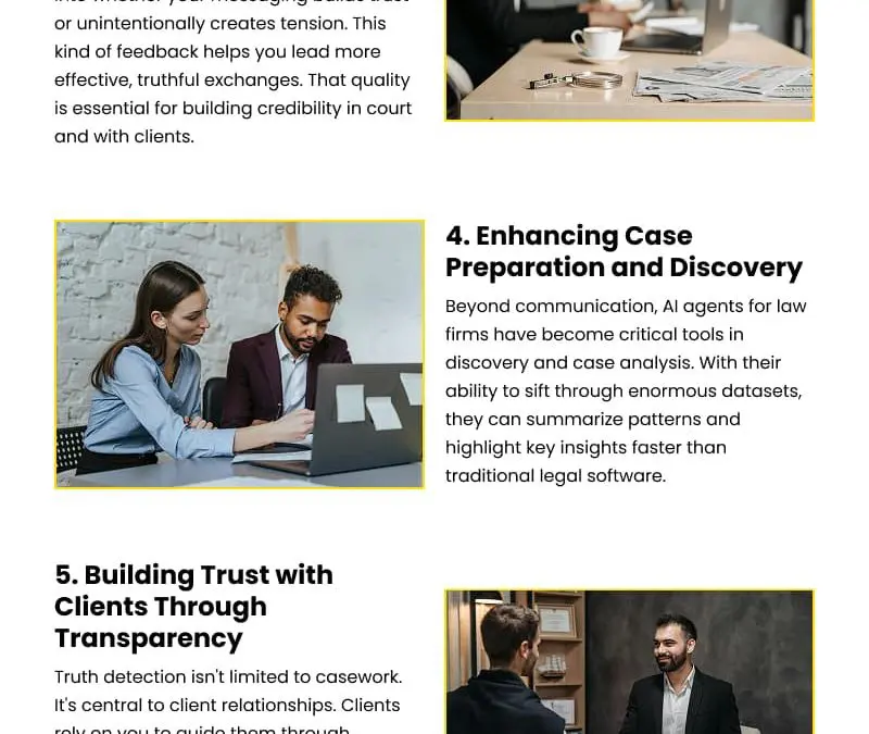 7 Insights AI Agents Bring to Law Firms