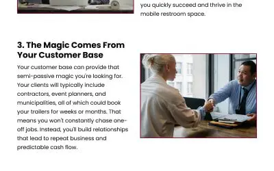 5 Insights Into the Magic of Restroom Trailer Franchises