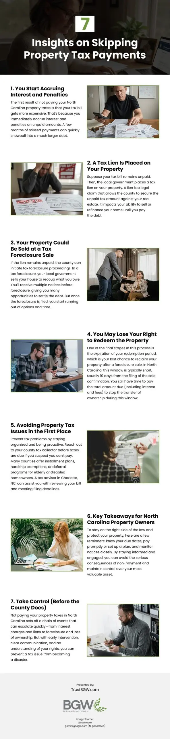 7 Insights on Skipping Property Tax Payments 7 Insights on Skipping Property Tax Payments Infographic