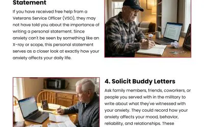 6 Key Evidence to Boost VA Anxiety Rating