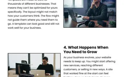 6 Pros and Cons of Relying on Website Builder Templates