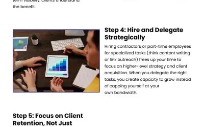 7 Steps to Building a Successful SEO Business