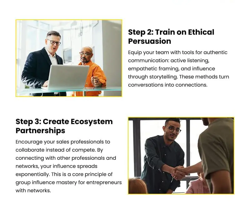 4 Steps to Integrate Influence Building into Sales Strategy