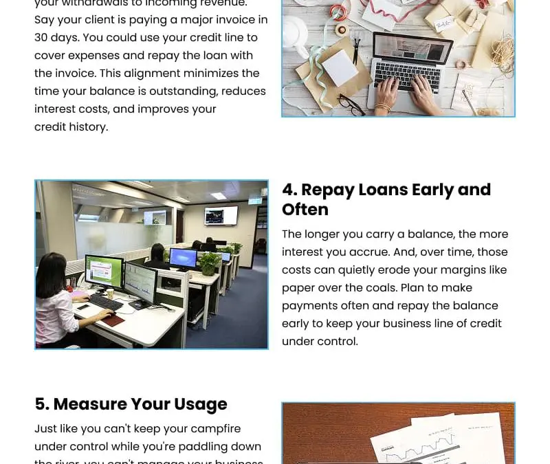 7 Tips to Control Your Business Line of Credit