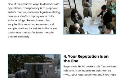 6 Transparency Tips for Selling Your HVAC Business