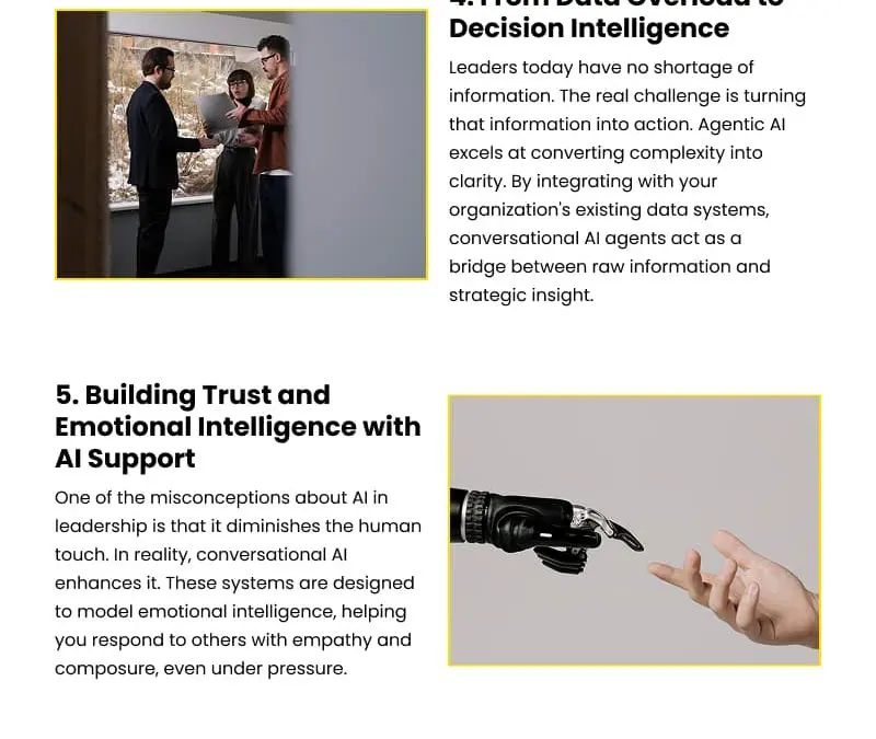 8 Ways Conversational Agentic AI Boosts Leadership