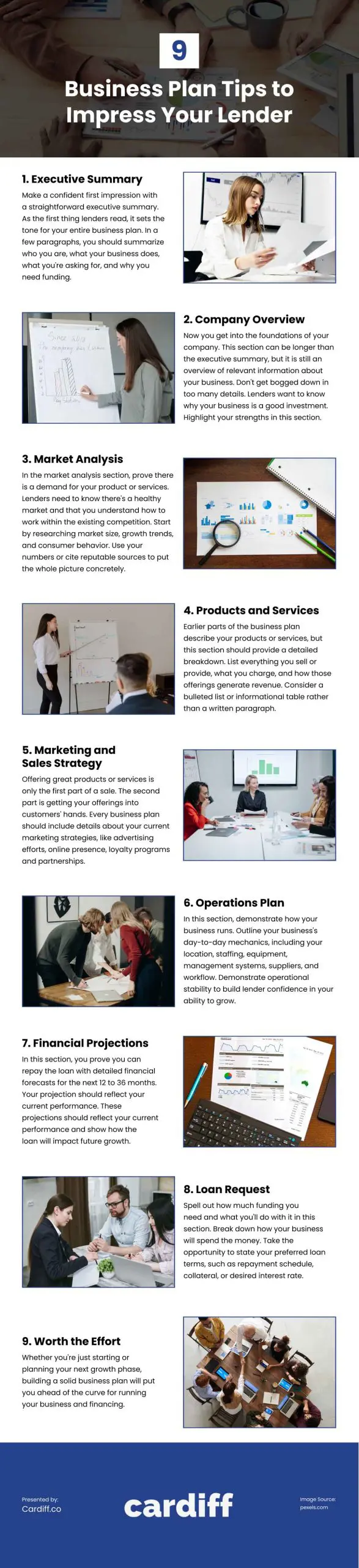 9 Business Plan Tips to Impress Your Lender 9 Business Plan Tips to Impress Your Lender Infographic