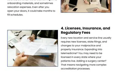 7 Costs of Expanding Your Medical Practice