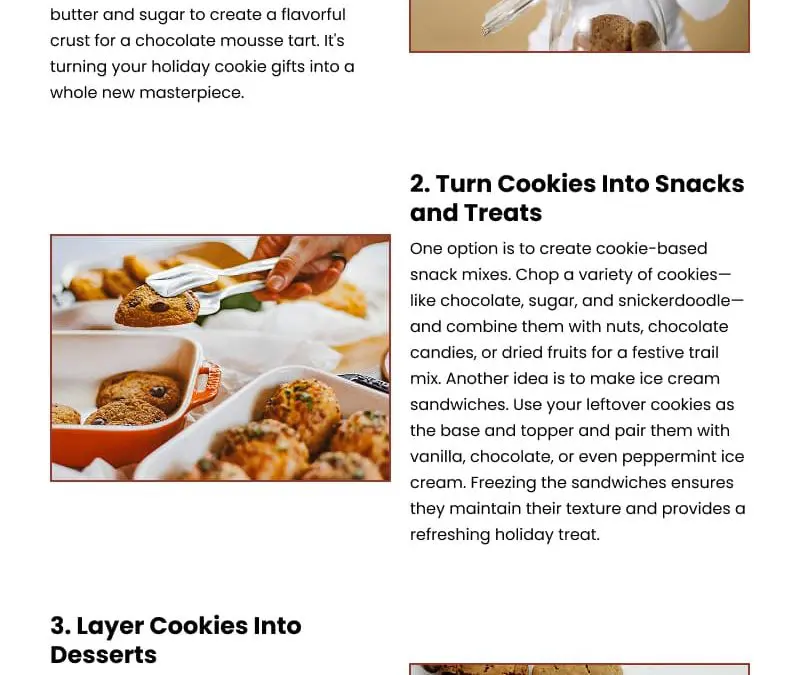 3 Creative Ways to Use Leftover Christmas Cookies