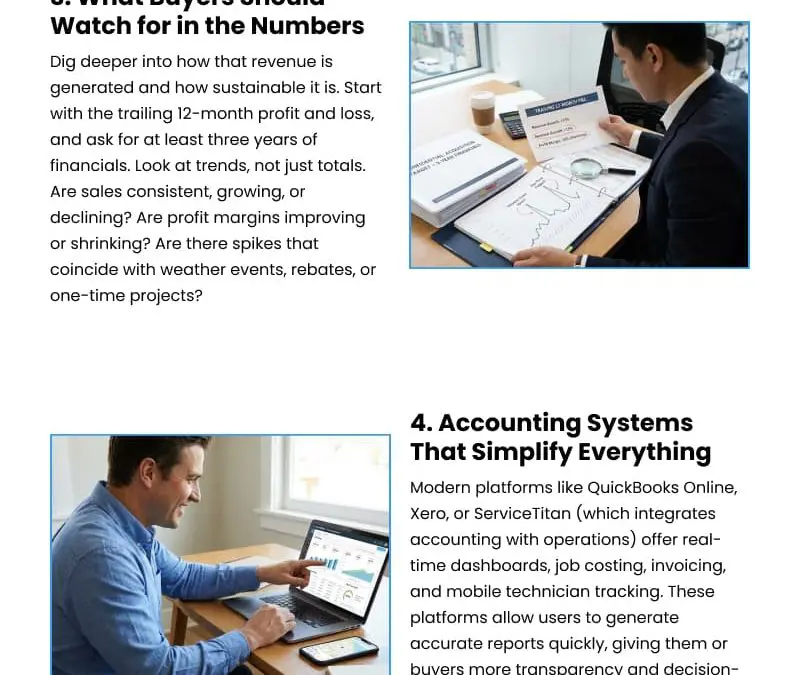 6 HVAC Accounting Tips for Owners and Buyers