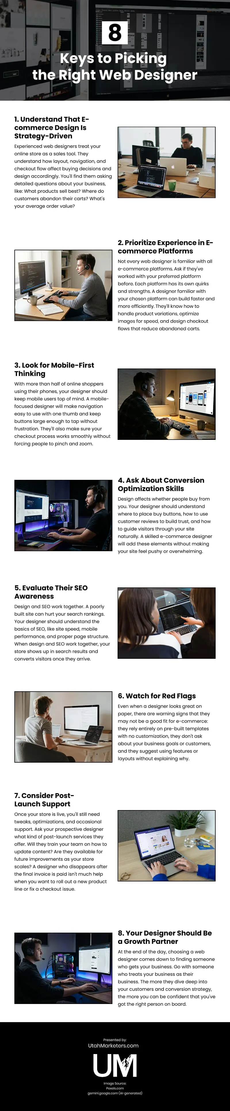 8 Keys to Picking the Right Web Designer Infographic 8 Keys to Picking the Right Web Designer Infographic