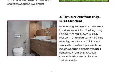 7 Keys to Thrive in Luxury Restroom Rentals
