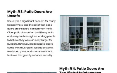 5 Patio Door Myths Debunked