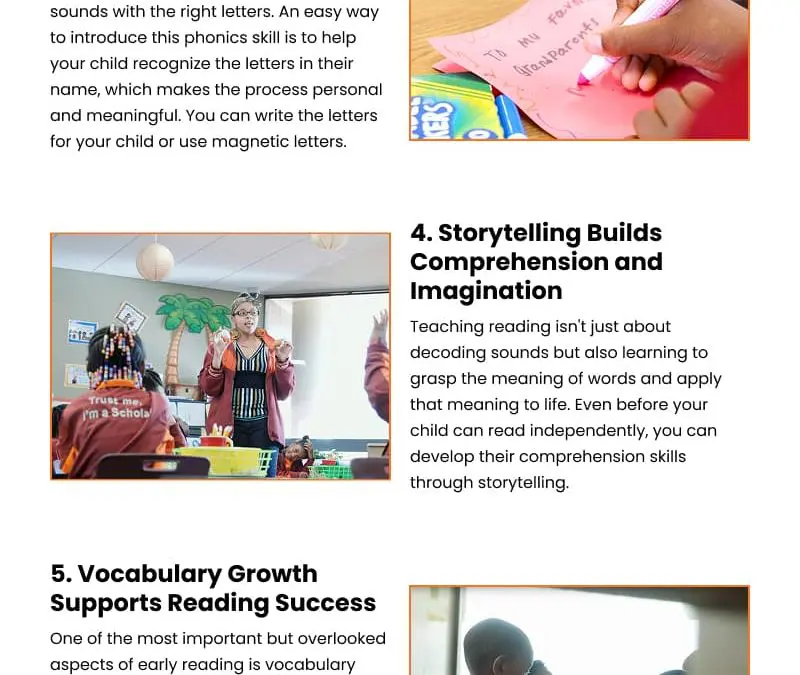 7 Principles of Reading Readiness